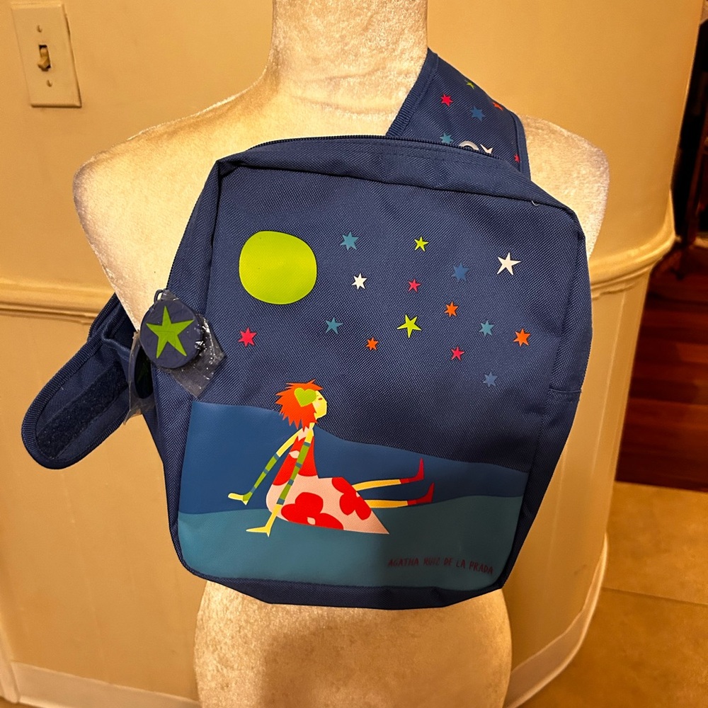 Young Children’s Agatha Ruiz De La Prada By Miquelrius Messenger Bag/New